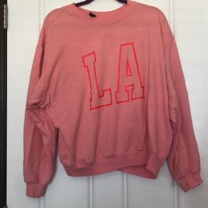 Wild Fable LA pink sweatshirt